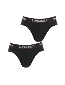 Lonsdale - LONSDALE 2PK BRIEF SN00 BLACK - 421069-03 421069-03