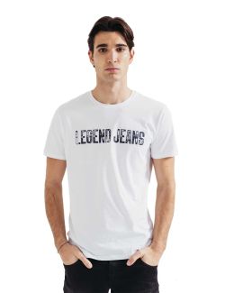 Legend WW - Legend jeans majica u beloj boji - 6460_9368_01_24pl 6460_9368_01_24pl