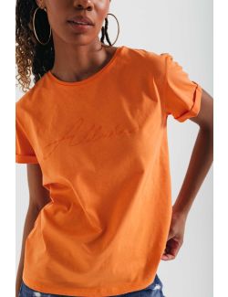 Legend WW - Pamučna majica u narandžastoj boji - 7058_9368_07_24pl 7058_9368_07_24pl