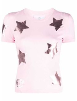 Chiara Ferragni - Chiara Ferragni - Pink ženska majica - 72CBH603J0001-402 72CBH603J0001-402