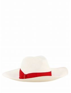Borsalino - Borsalino - Beli ženski šešir - BS23-2171-0032 BS23-2171-0032