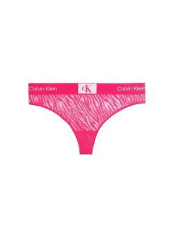 Calvin Klein - Calvin Klein - Pink ženske tanga gaćice - CK000QF7378E-FUD CK000QF7378E-FUD
