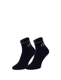 Calvin Klein - Calvin Klein - Crne ženske čarape - CK701218782-001 CK701218782-001