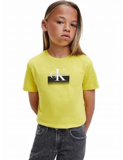 Calvin Klein - Calvin Klein - Pamučna majica za dečake - CKIB0IB01477-ZH8 CKIB0IB01477-ZH8