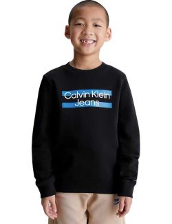 Calvin Klein - Calvin Klein - Logo duks za dečake - CKIB0IB01627-BEH CKIB0IB01627-BEH