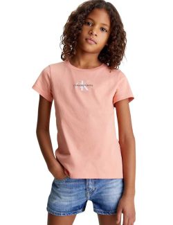 Calvin Klein - Calvin Klein - Koralna majica za devojčice - CKIG0IG01470-TZZ CKIG0IG01470-TZZ
