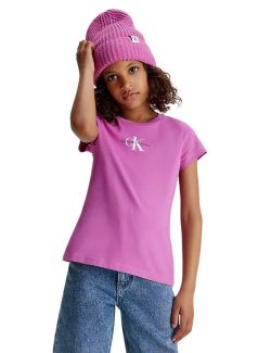 Calvin Klein - Calvin Klein - Majica kratkih rukava za devojčice - CKIG0IG01470-VTA CKIG0IG01470-VTA