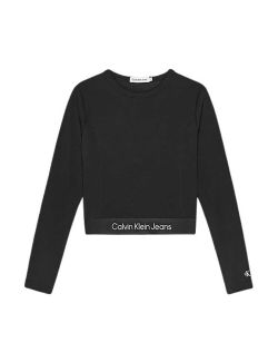 Calvin Klein - Calvin Klein - Bluza dugih rukava za devojčice - CKIG0IG02110-BEH CKIG0IG02110-BEH