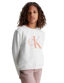 Calvin Klein - Calvin Klein - Logo duks za devojčice - CKIG0IG02207-YBI CKIG0IG02207-YBI