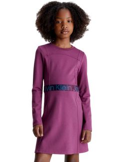Calvin Klein - Calvin Klein - Mini haljina za devojčice - CKIG0IG02230-VAC CKIG0IG02230-VAC