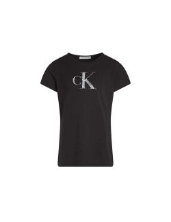 Calvin Klein - Calvin Klein - Monogram majica za devojčice - CKIG0IG02433-BEH CKIG0IG02433-BEH