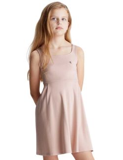Calvin Klein - Calvin Klein - Lepršava haljina za devojčice - CKIG0IG02472-TF6 CKIG0IG02472-TF6
