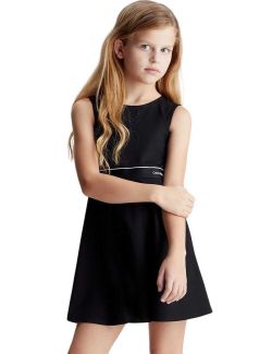 Calvin Klein - Calvin Klein - Mini haljina za devojčice - CKIG0IG02497-BEH CKIG0IG02497-BEH