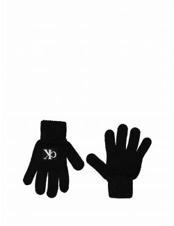 Calvin Klein - Calvin Klein - Crne rukavice za dečake - CKIU0IU00363-BEH CKIU0IU00363-BEH