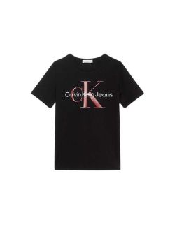 Calvin Klein - Calvin Klein - Logo majica za dečake - CKIU0IU00460-BEH CKIU0IU00460-BEH