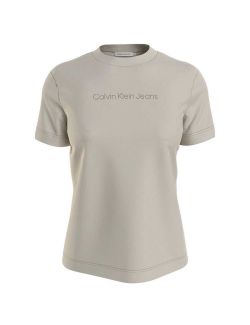 Calvin Klein - Calvin Klein - Bež ženska majica - CKJ20J219918-ACF CKJ20J219918-ACF