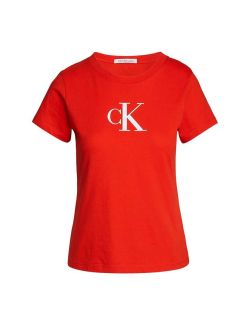 Calvin Klein - Calvin Klein - Pamučna ženska majica - CKJ20J222343-XA7 CKJ20J222343-XA7