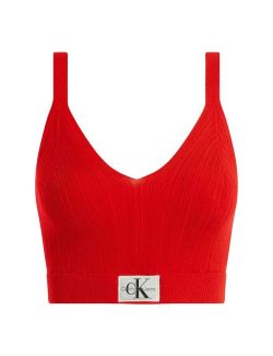 Calvin Klein - Calvin Klein - Crveni ženski top - CKJ20J223152-XA7 CKJ20J223152-XA7