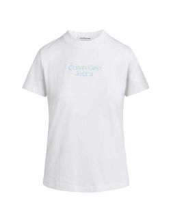 Calvin Klein - Calvin Klein - Bela ženska majica - CKJ20J223222-YAF CKJ20J223222-YAF