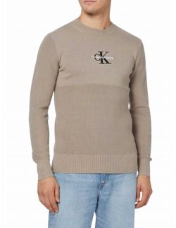 Calvin Klein - Calvin Klein - Sivi muški džemper - CKJ30J320859-A03 CKJ30J320859-A03