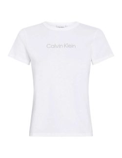 Calvin Klein - Calvin Klein - Bela ženska majica - CKK20K207004-YAF CKK20K207004-YAF