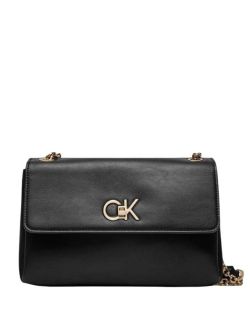 Calvin Klein - Calvin Klein - Ženska torbica na preklop - CKK60K611084-BEH CKK60K611084-BEH