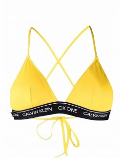 Calvin Klein - Calvin Klein - Trouglasti bikini top - CKKW0KW01758-ZGT CKKW0KW01758-ZGT