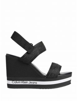 Calvin Klein - Calvin Klein - Crne ženske sandale - CKYW0YW00572-BDS CKYW0YW00572-BDS