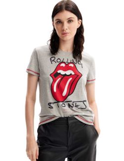 Desigual - Desigual - The Rolling Stones ženska majica - DG23WWTK48-2042 DG23WWTK48-2042