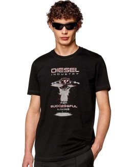 Diesel - Diesel - Crna muška majica - DSA12497 0GRAI 9XX DSA12497 0GRAI 9XX