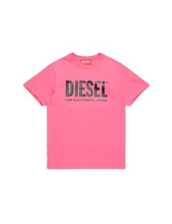 Diesel - Diesel - Logo majica za devojčice - DSJ01541 00YI9 K378 DSJ01541 00YI9 K378