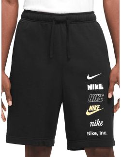 Nike - M NK CLUB+ FT SHORT MLOGO - FB8830-010 FB8830-010
