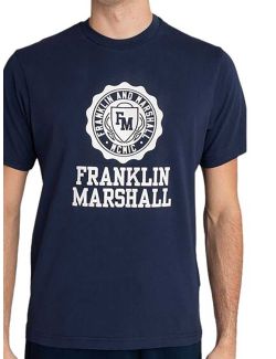 Franklin & Marshall - Franklin&Marshall - Muška logo majica - FRJM3014-1000P01 219 FRJM3014-1000P01 219