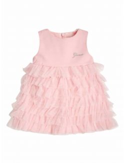 Guess - Guess - Roze haljina za devojčice - GA2RK20 K6M80 G6K9 GA2RK20 K6M80 G6K9