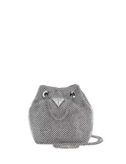 Guess - Guess - Elegantna mini bucket torba - GHWRY92 05750 SIL GHWRY92 05750 SIL