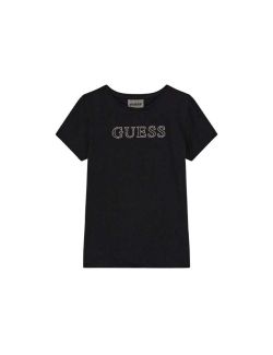 Guess - Guess - Crna majica za devojčice - GJ4GI40 J1314 JBLK GJ4GI40 J1314 JBLK