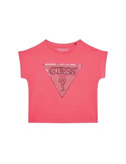 Guess - Guess - Pink majica za devojčice - GK3GI07 K6YW1 A60Y GK3GI07 K6YW1 A60Y