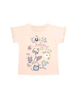 Guess - Guess - Majica sa printom za devojčice - GK4GI08 K6YW4 G6L1 GK4GI08 K6YW4 G6L1