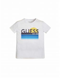 Guess - Guess - Bela majica za dečake - GL2RI21 K8HM0 G011 GL2RI21 K8HM0 G011