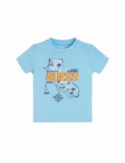 Guess - Guess - Plava majica za dečake - GN2GI05 K8HM3 G7HY GN2GI05 K8HM3 G7HY