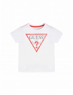 Guess - Guess - Logo majica za dečake - GN73I55 K8HM0 TWHT GN73I55 K8HM0 TWHT