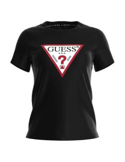 Guess - Guess - Crna ženska majica - GW1YI1B I3Z14 JBLK GW1YI1B I3Z14 JBLK