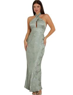 Guess - Guess - Elegantna satenska haljina sa printom - GW4GK60 WFDF0 G8DP GW4GK60 WFDF0 G8DP