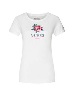 Guess - Guess - Bela ženska majica - GW4RI37 JA914 G011 GW4RI37 JA914 G011