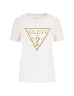 Guess - Guess - Svetloroze ženska logo majica - GW4RI69 J1314 A60W GW4RI69 J1314 A60W