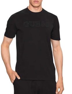 Guess - Guess - Crna muška majica - GZ2YI11 J1314 JBLK GZ2YI11 J1314 JBLK