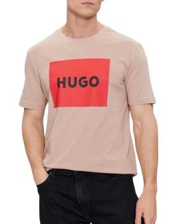 Hugo - HUGO - Bež-roze muška majica - HB50467952 267 HB50467952 267