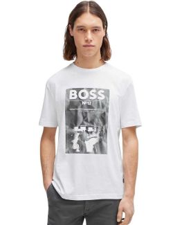 Boss - BOSS - Pamučna muška majica - HB50515829 101 HB50515829 101