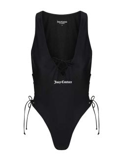 Juicy Couture - Jednodelni kupaći kostim - Crni - Juicy Couture - JCITS123207-101 JCITS123207-101