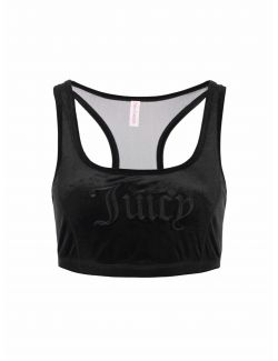 Juicy Couture - Top od pliša - JCSQ221007-101 JCSQ221007-101